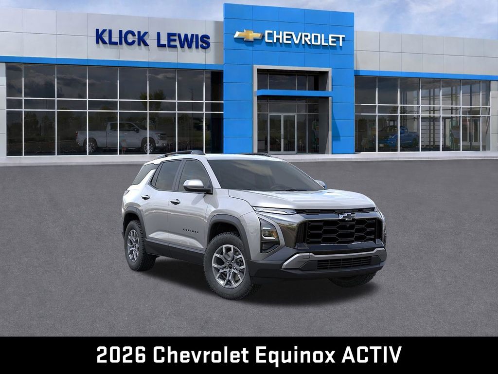 2026 Chevrolet Equinox ACTIV Gray at Klick Lewis Buick Chevrolet