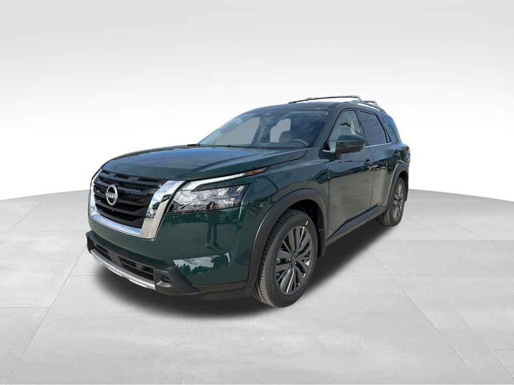 2025 Obsidian Green Pearl Nissan Pathfinder SL FWD SUV
