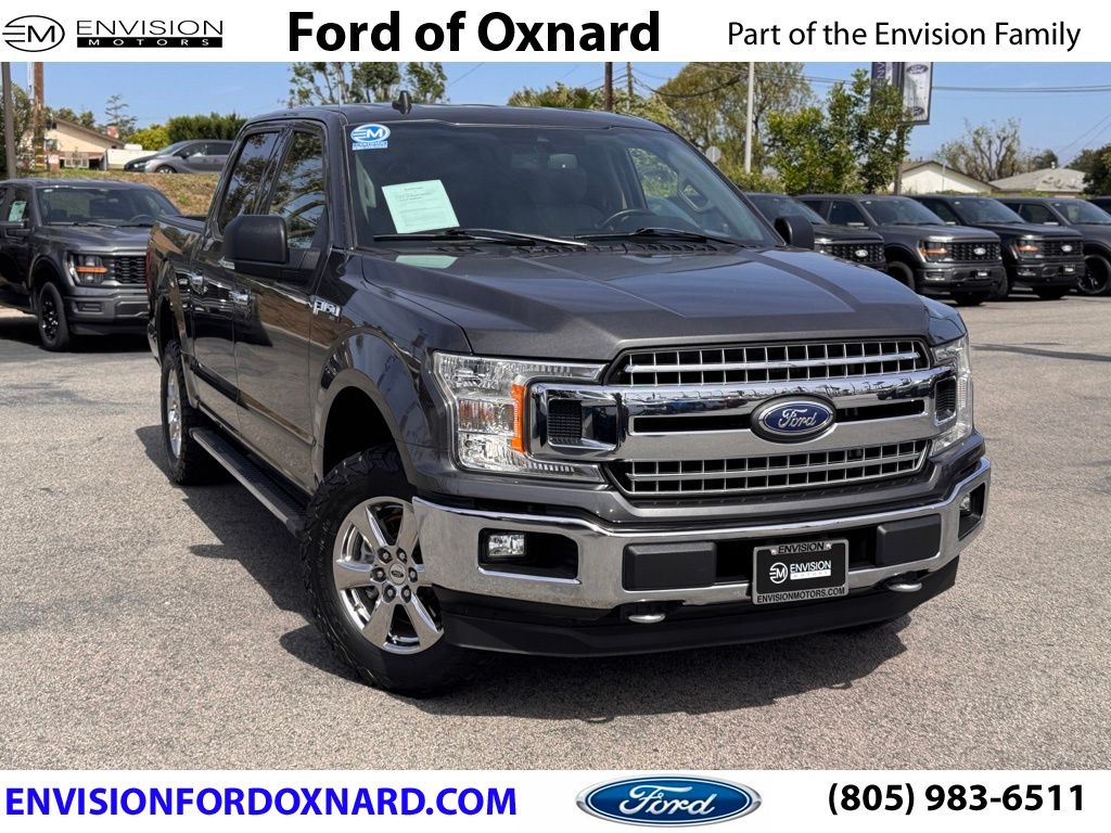 Gray (Magnetic) 2020 Ford F-150 XLT SuperCrew 4WD Pickup Truck Four-Wheel Drive Automatic