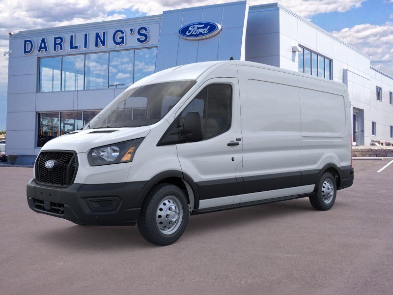 Oxford White 2026 Ford Transit Cargo Van All-Wheel Drive