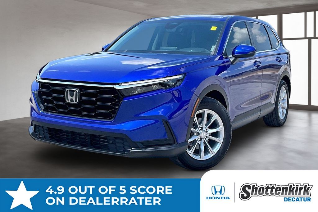 Blue 2023 Honda CR-V EX-L FWD SUV / Crossover Front-Wheel Drive Continuously Variable Transmission