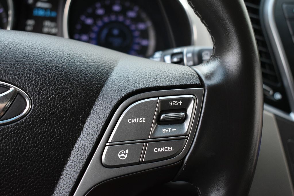 2015 Regal Red Pearl Hyundai Santa Fe GLS AWD SUV