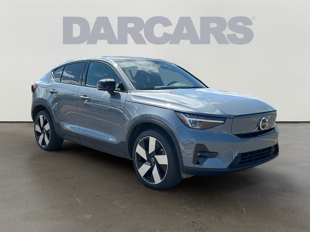 Thunder Gray Metallic 2023 Volvo C40 Recharge Twin Ultimate eAWD SUV / Crossover All-Wheel Drive 1-Speed Automatic