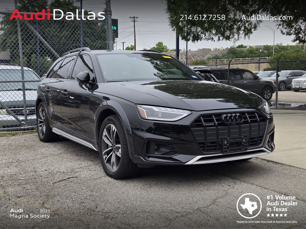 Mythos Black Metallic 2024 Audi A4 Allroad quattro Premium Plus 45 TFSI AWD Wagon All-Wheel Drive 7-Speed Automatic