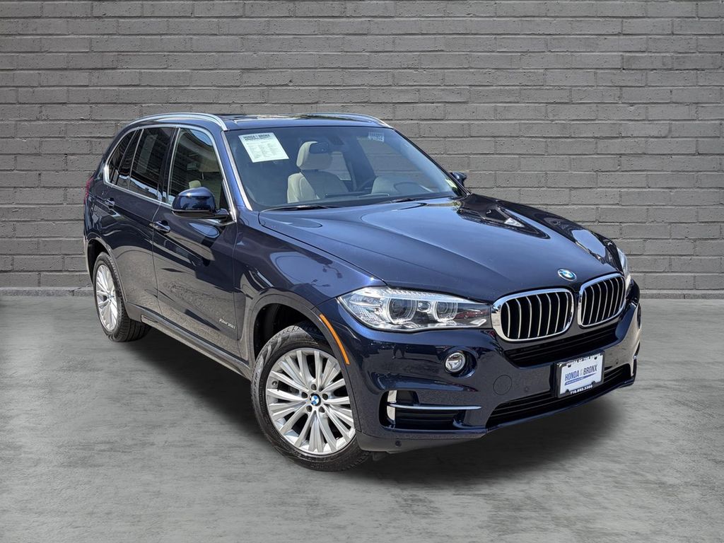 Imperial Blue Metallic 2017 BMW X5 SUV / Crossover All-Wheel Drive 8-Speed Automatic