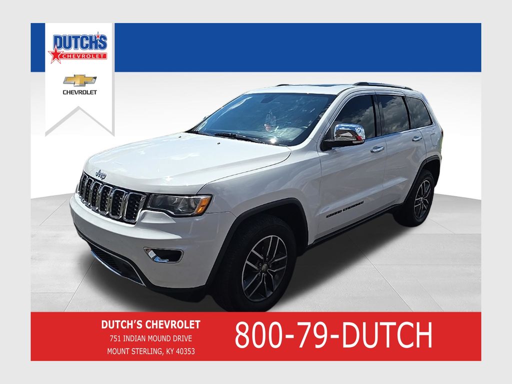 Bright White Clearcoat 2017 Jeep Grand Cherokee SUV / Crossover Four-Wheel Drive 8-Speed Automatic
