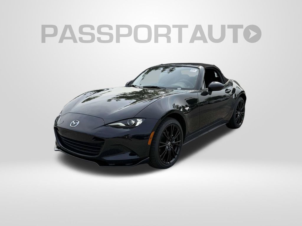 Jet Black Mica 2026 Mazda MX-5 Miata Convertible Rear-Wheel Drive 6-Speed Manual