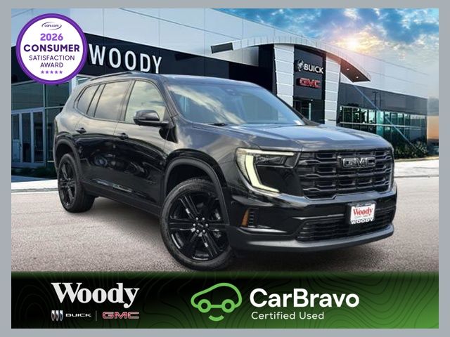Black (Ebony Twilight Metallic) 2026 GMC Acadia SUV / Crossover Four-Wheel Drive 8-Speed Automatic