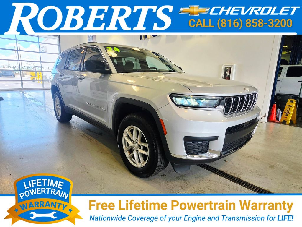 Silver Zynith 2024 Jeep Grand Cherokee L SUV / Crossover Four-Wheel Drive 8-Speed Automatic