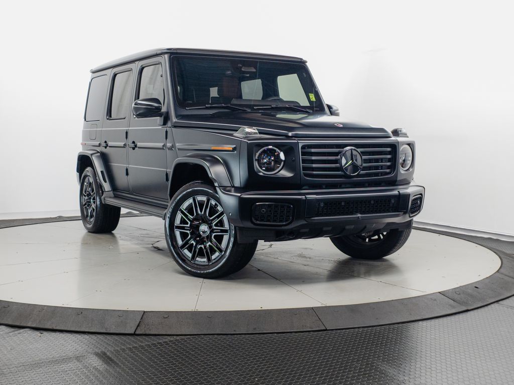 Night Black Magno 2025 Mercedes-Benz G-Class G 580 4MATIC with EQ Technology SUV / Crossover All-Wheel Drive 2-Speed Automatic