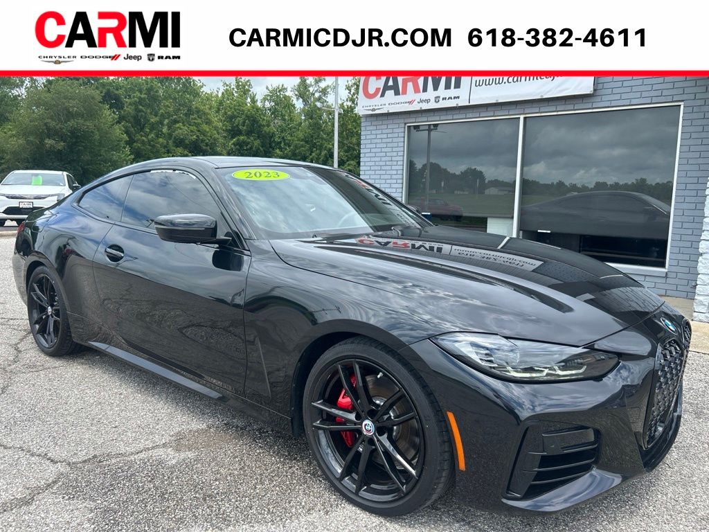 Black Sapphire Metallic 2023 BMW 4 Series Coupe Rear-Wheel Drive 8-Speed Automatic