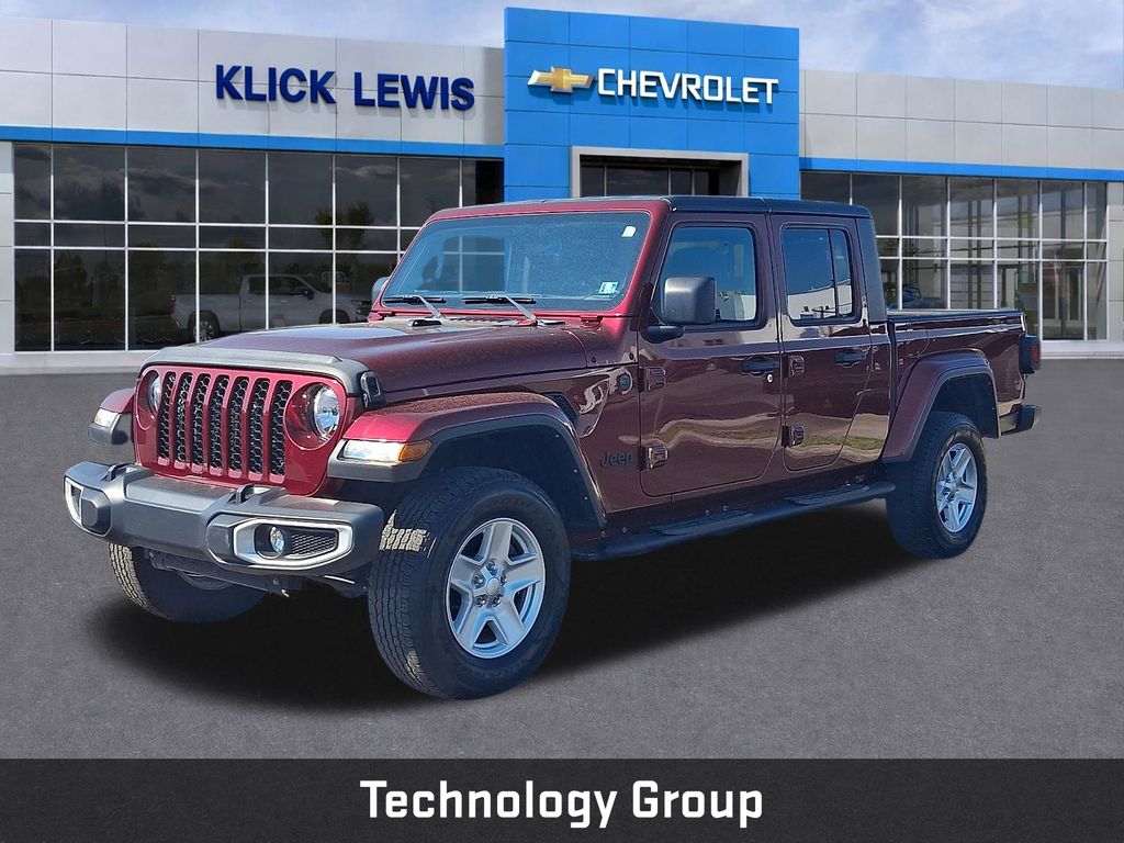 2022 Jeep Gladiator Sport Red at Sutliff Volkswagen