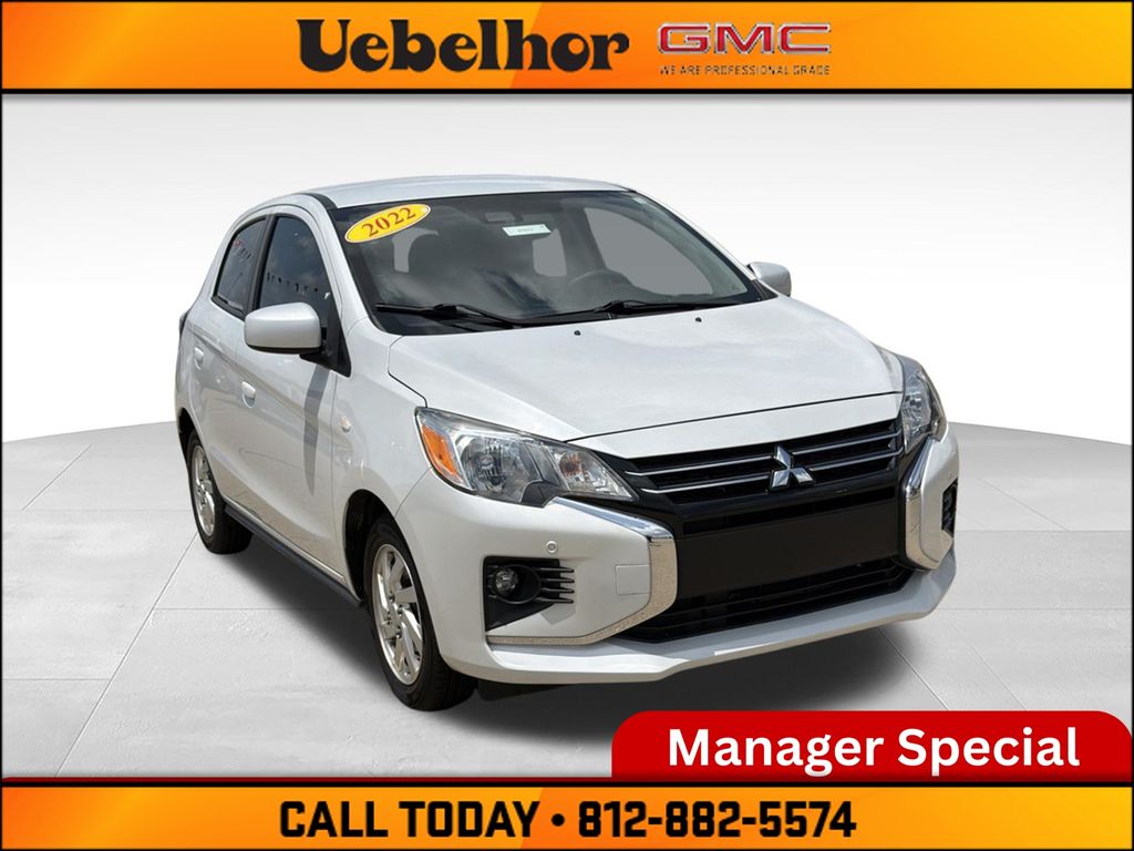 White 2022 Mitsubishi Mirage Hatchback