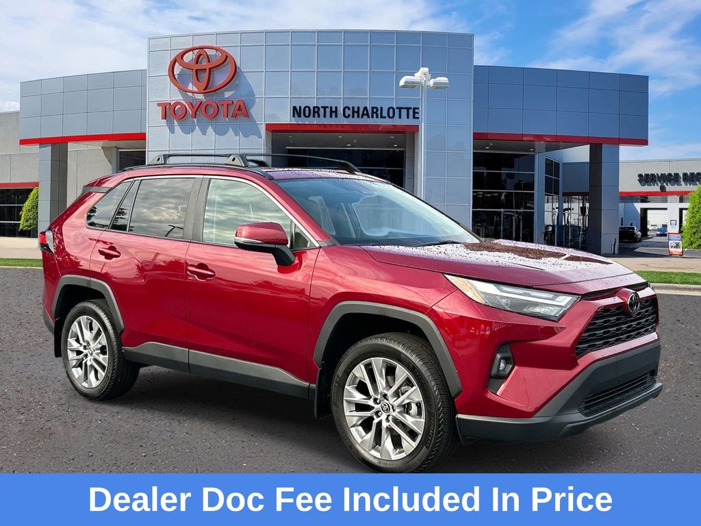 Red (Ruby Flare Pearl) 2024 Toyota RAV4 SUV / Crossover Front-Wheel Drive 8-Speed Automatic