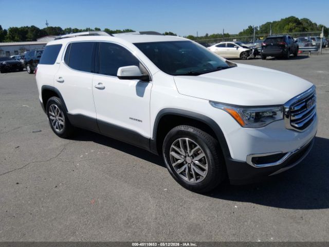 Summit White 2019 GMC Acadia SLE-2 FWD SUV / Crossover Front-Wheel Drive 6-Speed Automatic