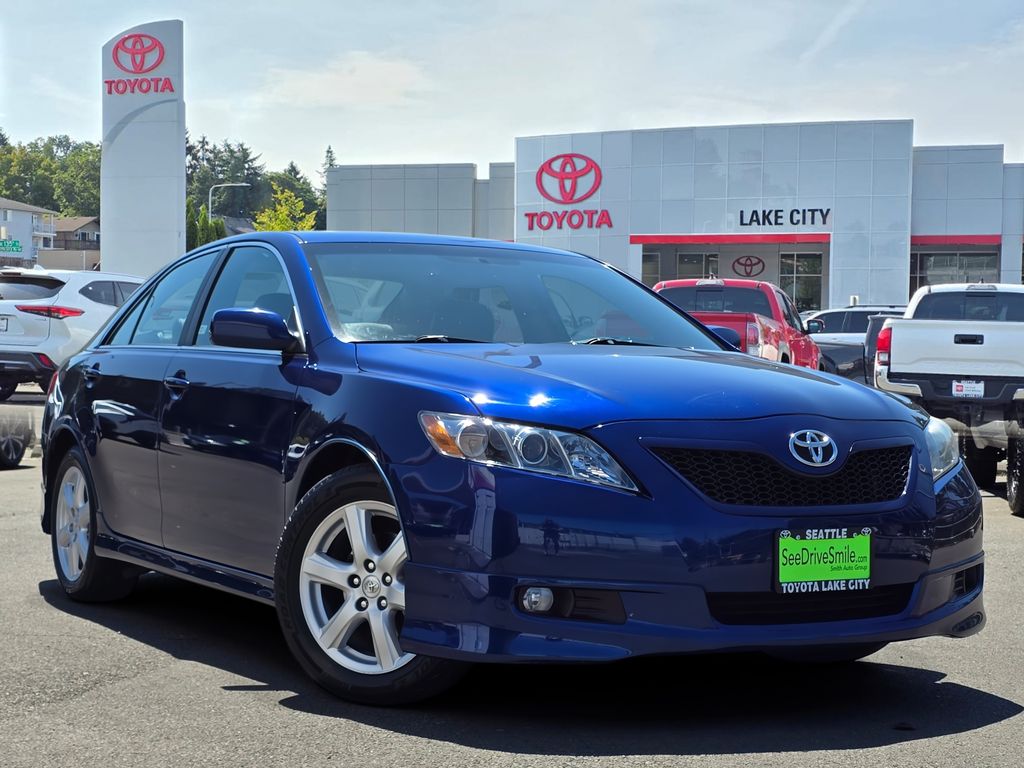 Blue Ribbon Metallic 2007 Toyota Camry Sedan Front-Wheel Drive 6-Speed Automatic Overdrive