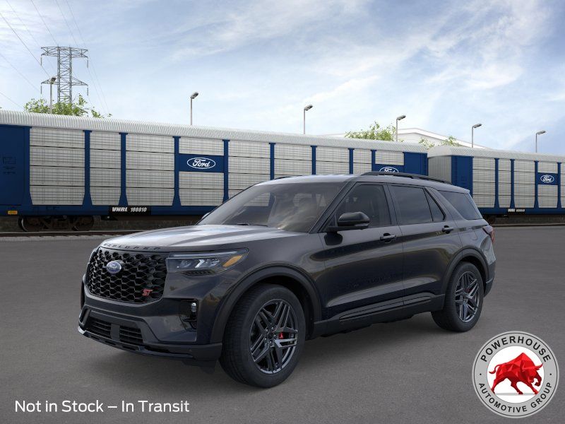 Agate Black Metallic 2026 Ford Explorer SUV / Crossover Rear-Wheel Drive Automatic