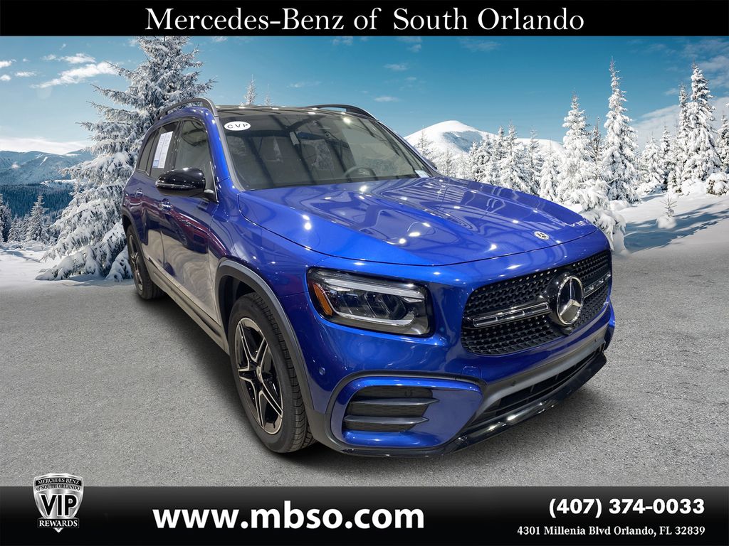 Starling Blue Metallic 2024 Mercedes-Benz GLB SUV / Crossover Front-Wheel Drive 8-Speed Dual Clutch