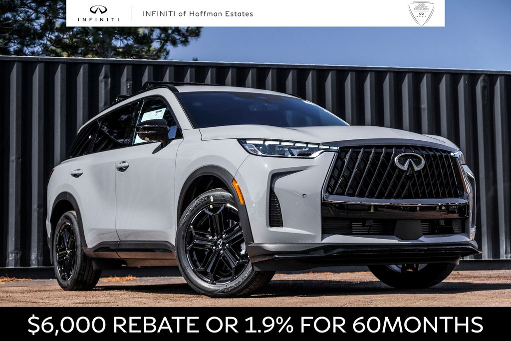 Harbor Gray 2026 INFINITI QX60 Sport AWD SUV / Crossover All-Wheel Drive 9-Speed Automatic