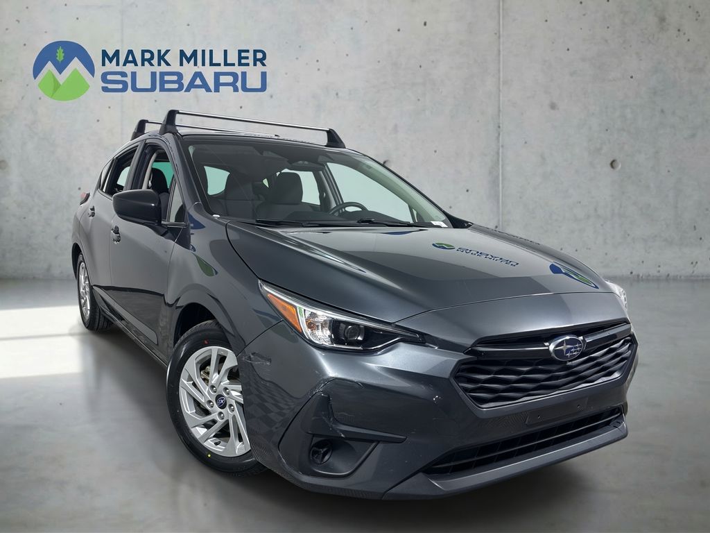 Magnetite Gray Metallic 2024 Subaru Impreza AWD Wagon All-Wheel Drive Continuously Variable Transmission