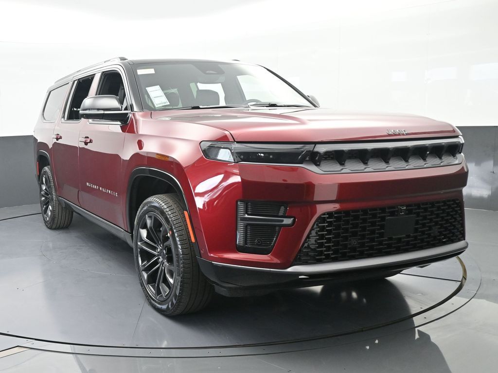 New 2026 Velvet Red Pearlcoat Jeep Summit Obsidian image 9