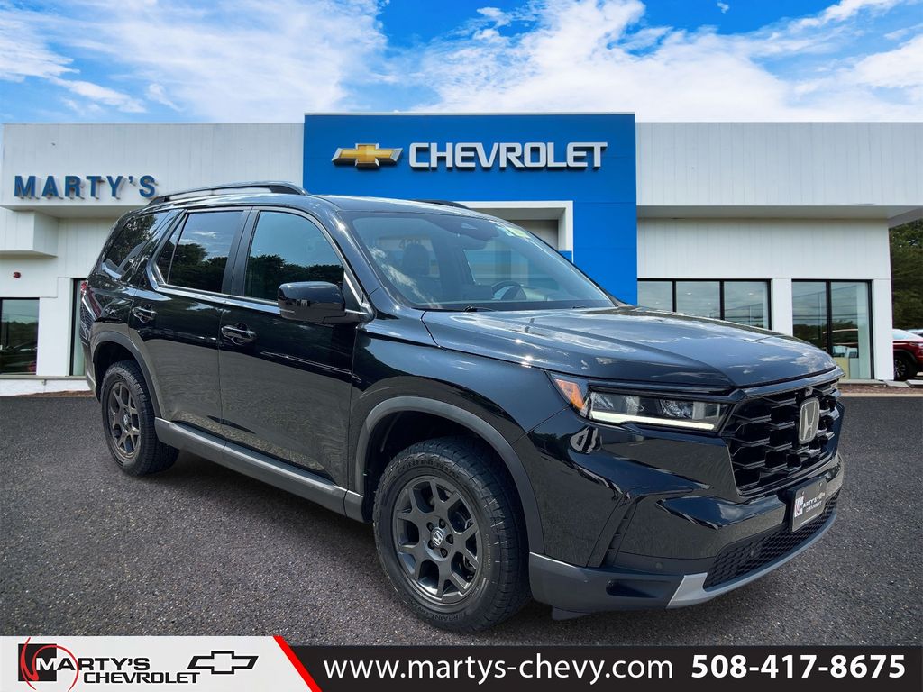 Black 2025 Honda Pilot SUV / Crossover All-Wheel Drive Automatic