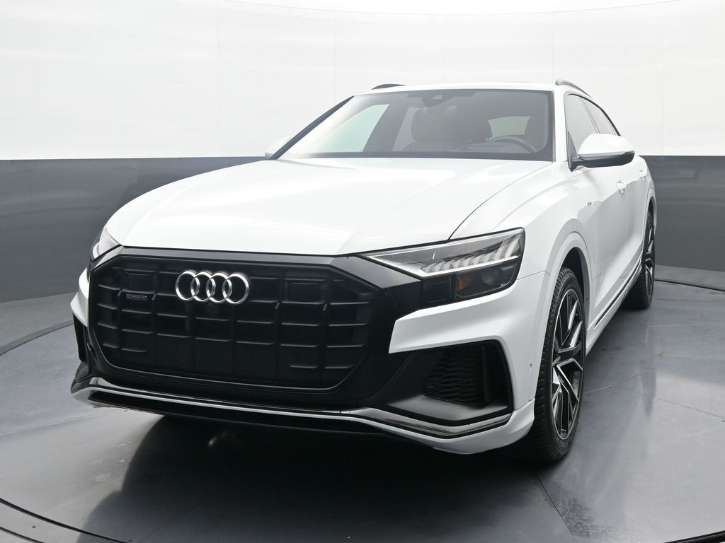 Glacier White Metallic 2023 Audi Q8 quattro Prestige 55 TFSI SUV / Crossover All-Wheel Drive 8-Speed Automatic