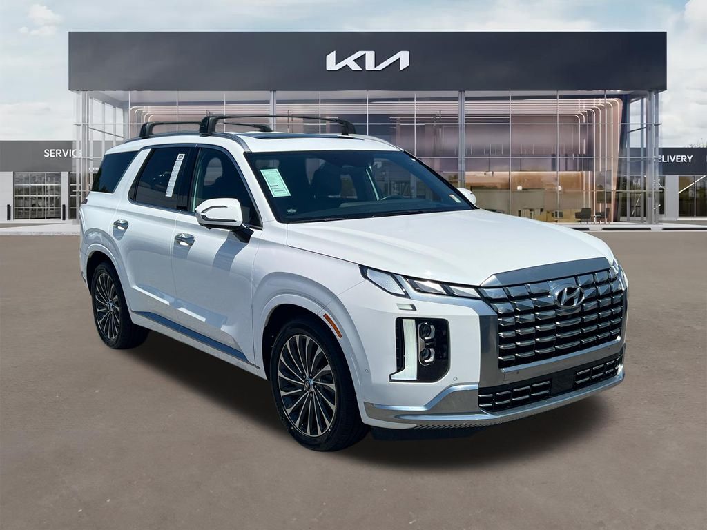 Hyper White 2023 Hyundai Palisade SUV / Crossover All-Wheel Drive 8-Speed Automatic