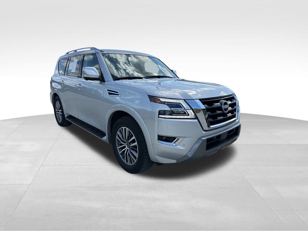 2024 Brilliant Silver Metallic Nissan Armada SL RWD SUV