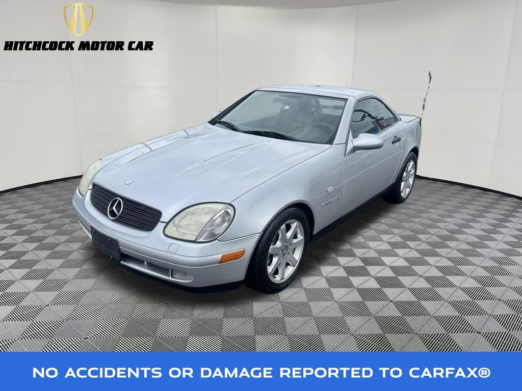 Silver 1998 Mercedes-Benz SLK Convertible Rear-Wheel Drive 5-Speed Automatic