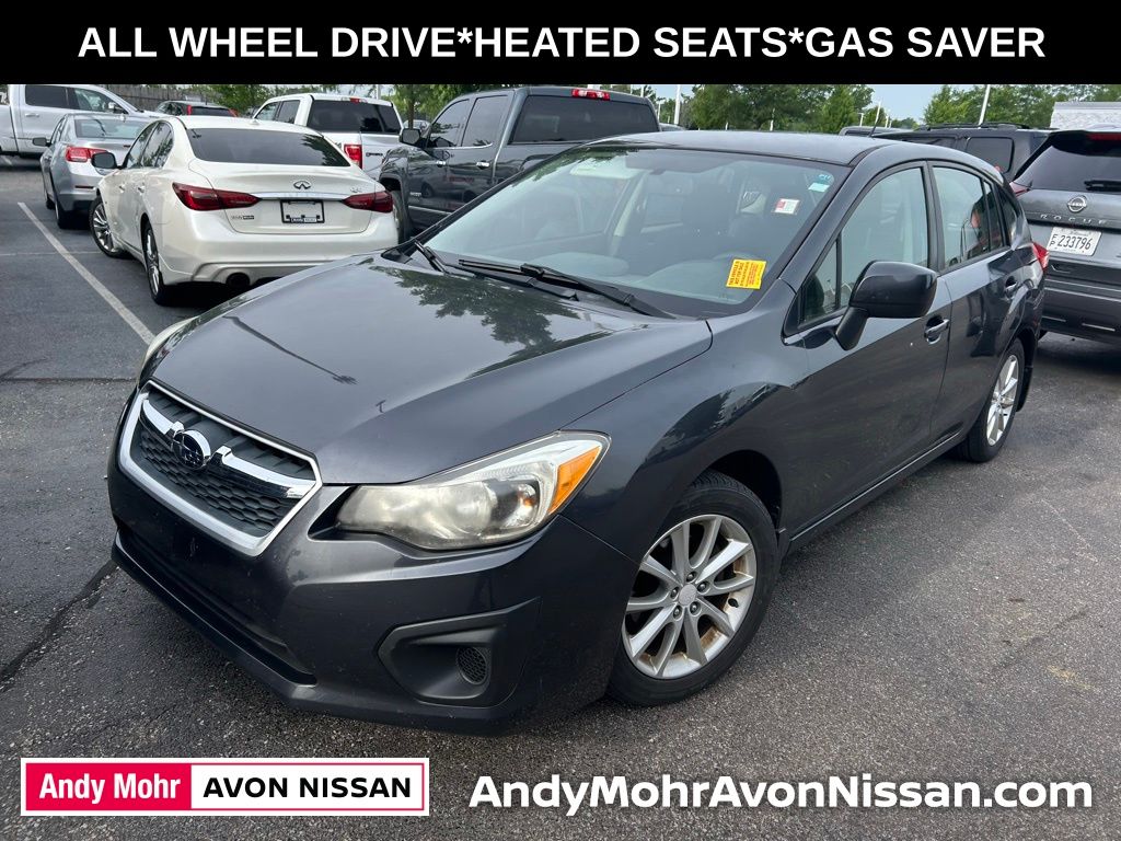 Dark Gray Metallic 2013 Subaru Impreza 2.0i Premium Hatchback Hatchback All-Wheel Drive Continuously Variable Transmission