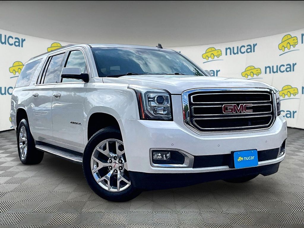 White Diamond Clearcoat 2015 GMC Yukon XL SUV / Crossover Four-Wheel Drive 6-Speed Automatic Overdrive