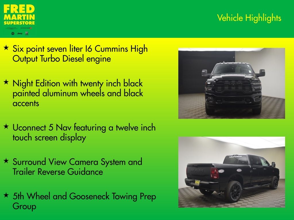 new 2026 Ram 2500 car, priced at $74,385