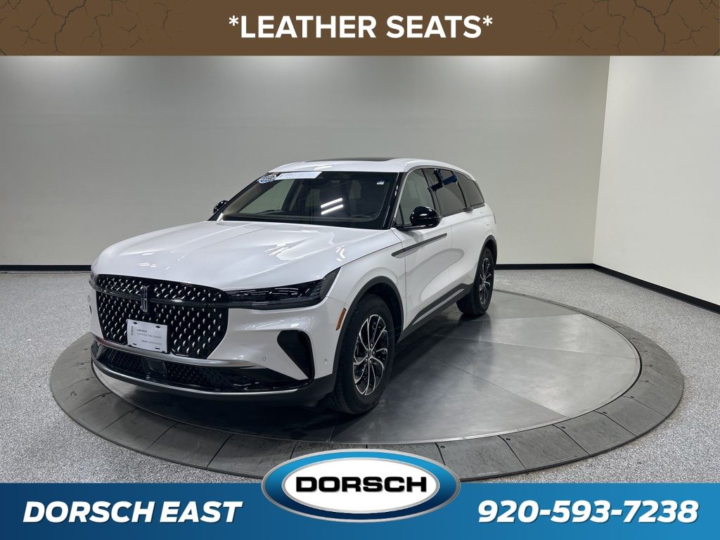 White Platinum Metallic Tri-Coat 2024 Lincoln Nautilus Hybrid Premiere AWD SUV / Crossover All-Wheel Drive Continuously Variable Transmission