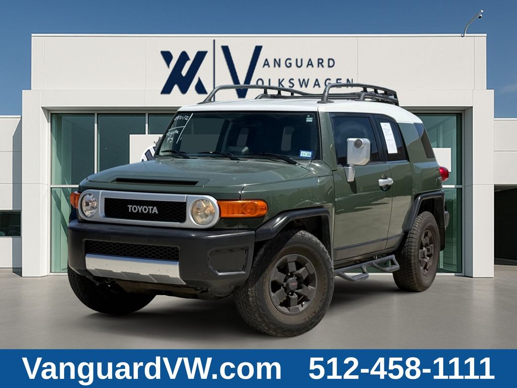 Army Green 2012 Toyota FJ Cruiser SUV / Crossover 4X2 5-Speed Automatic