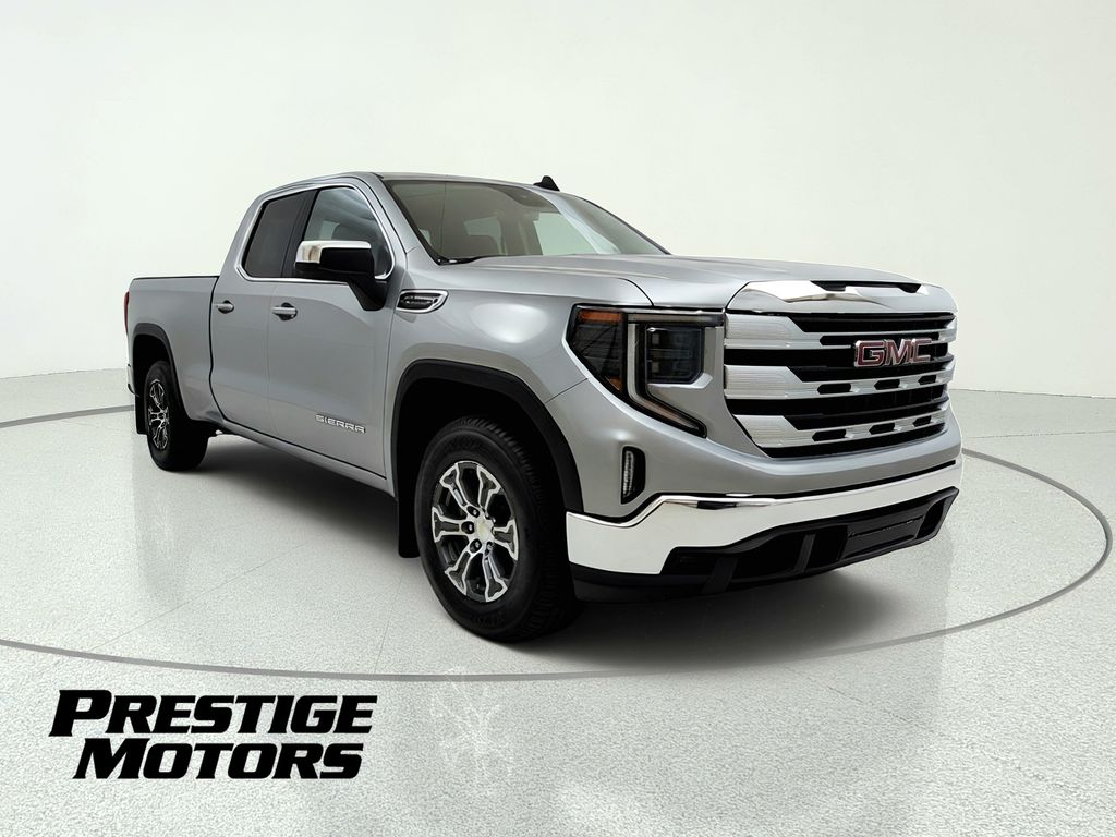 Gray 2023 GMC Sierra 1500 Pickup Truck Four-Wheel Drive Automatic