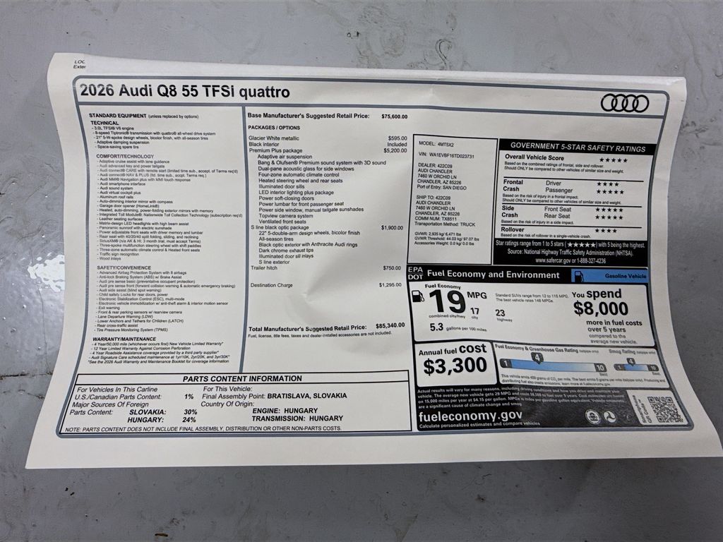 Thumbnail: 2026 Audi Q8 - 9