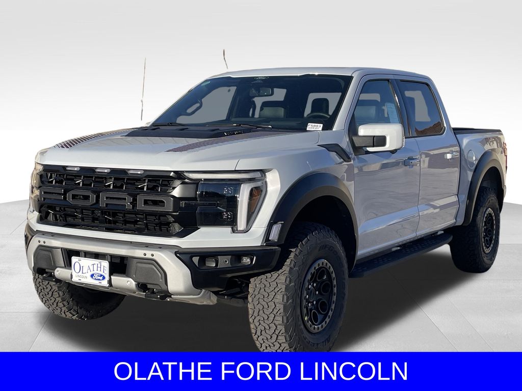 Space White Metallic 2025 Ford F-150 Pickup Truck Four-Wheel Drive Automatic