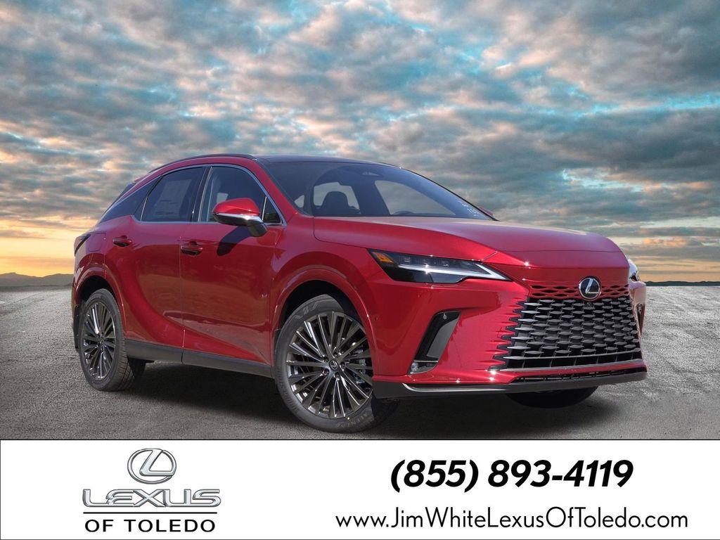 Matador Red Mica 2026 Lexus RX Hybrid 450h+ Luxury AWD SUV / Crossover All-Wheel Drive Continuously Variable Transmission