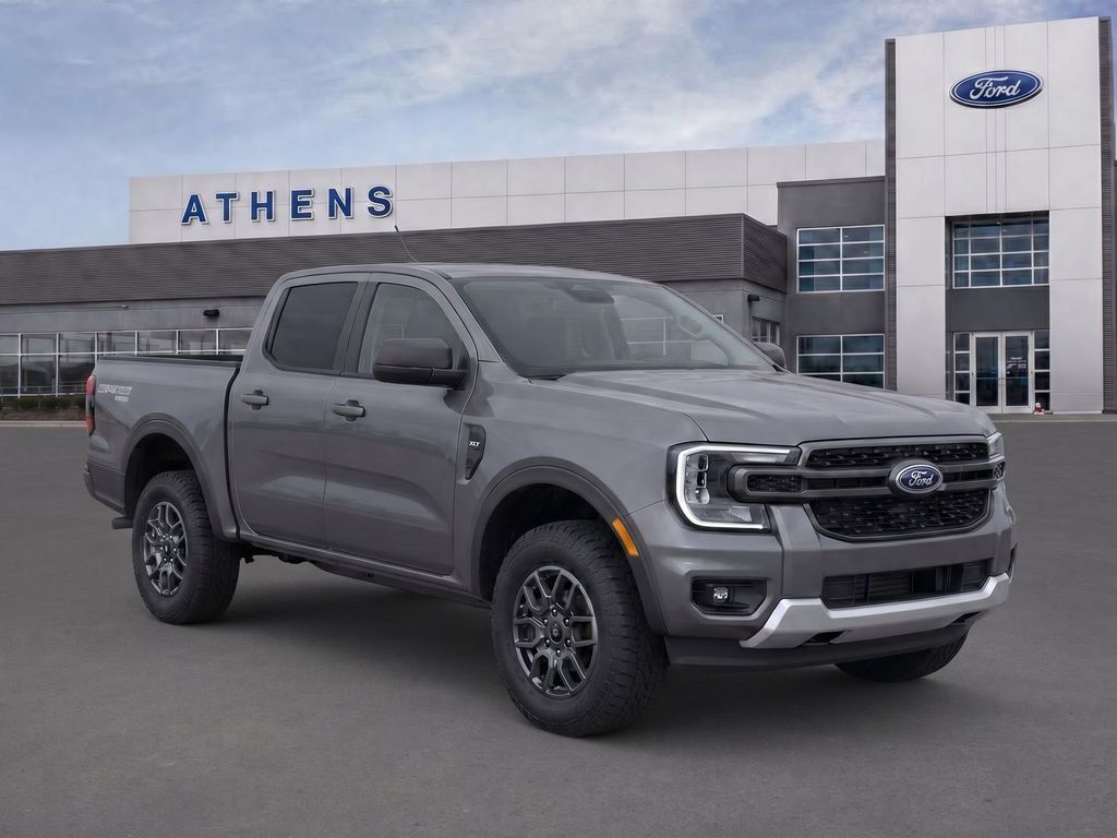 Carbonized Gray Metallic 2025 Ford Ranger Pickup Truck Four-Wheel Drive Automatic