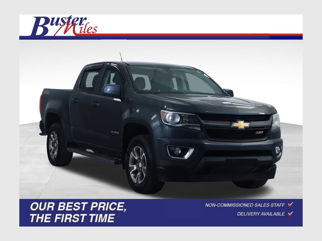 Cyber Gray Metallic 2017 Chevrolet Colorado Pickup Truck Four-Wheel Drive 8-Speed Automatic