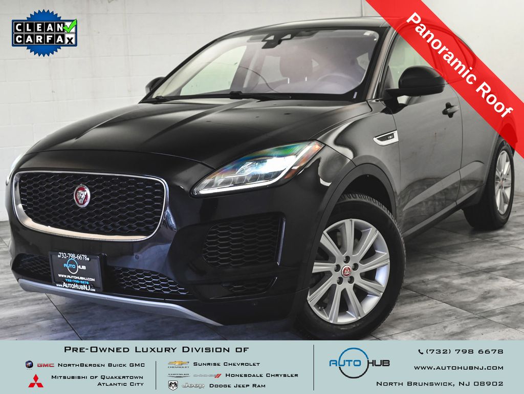 Narvik Black 2019 Jaguar E-PACE SUV / Crossover All-Wheel Drive 9-Speed Automatic
