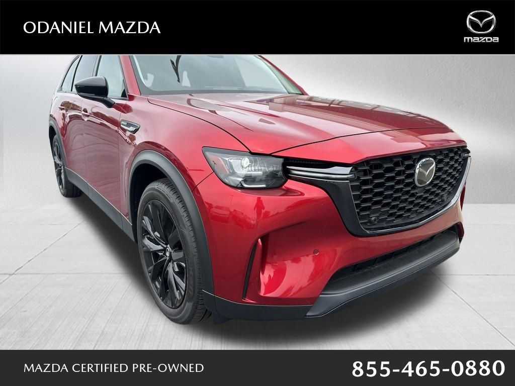 Soul Red Crystal Metallic 2025 Mazda CX-90 PHEV Premium Sport AWD SUV / Crossover All-Wheel Drive 8-Speed Automatic