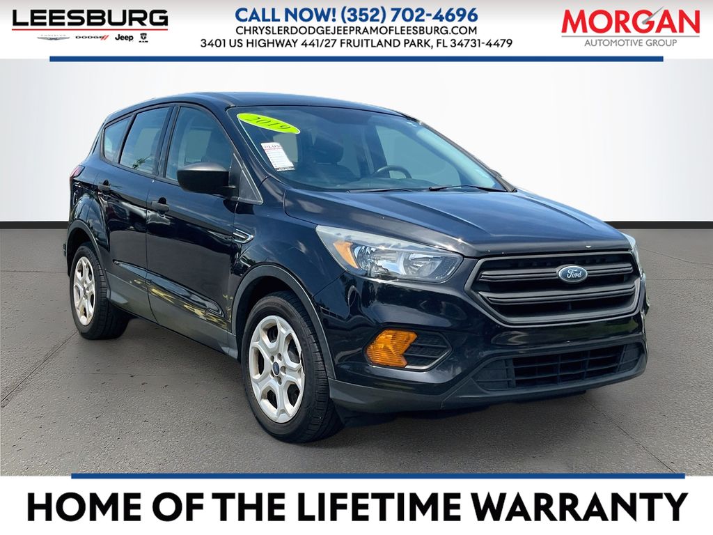 Black Metallic 2019 Ford Escape SUV / Crossover Front-Wheel Drive 6-Speed Automatic