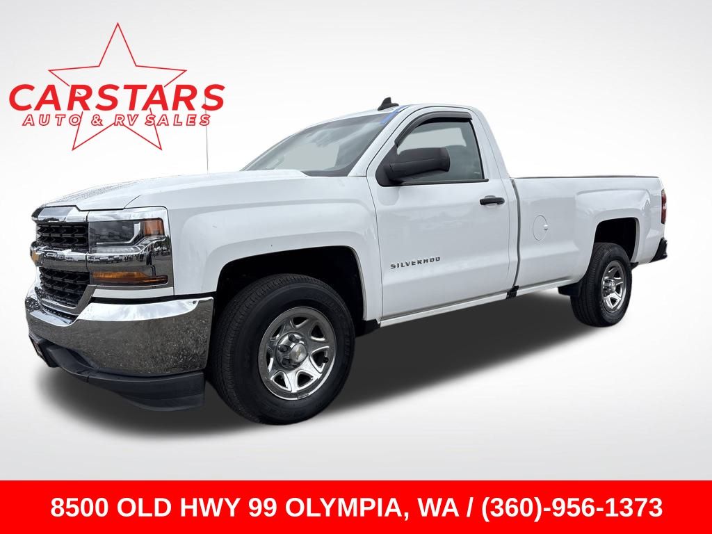 2016 Summit White Chevrolet Silverado 1500 LS RWD Truck