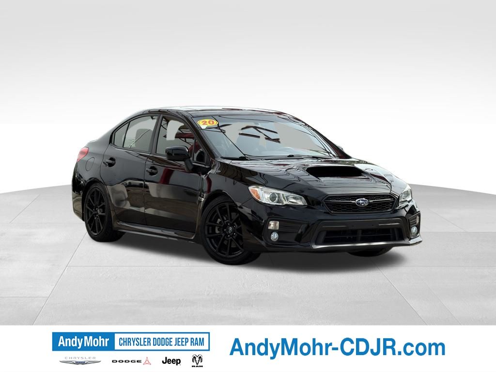 Crystal Black Silica 2020 Subaru WRX Premium AWD Sedan All-Wheel Drive 6-Speed Manual
