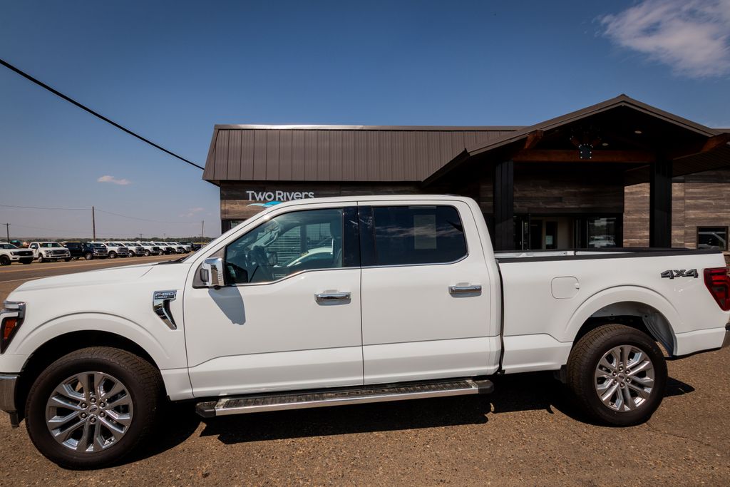 Oxford White 2025 Ford F-150 Pickup Truck Four-Wheel Drive Automatic