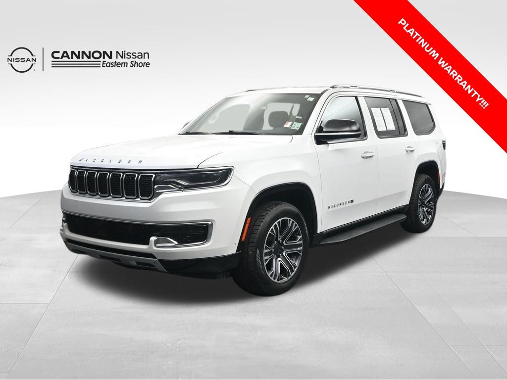 Bright White Clearcoat 2024 Jeep Wagoneer Series II RWD SUV / Crossover 4X2 8-Speed Automatic