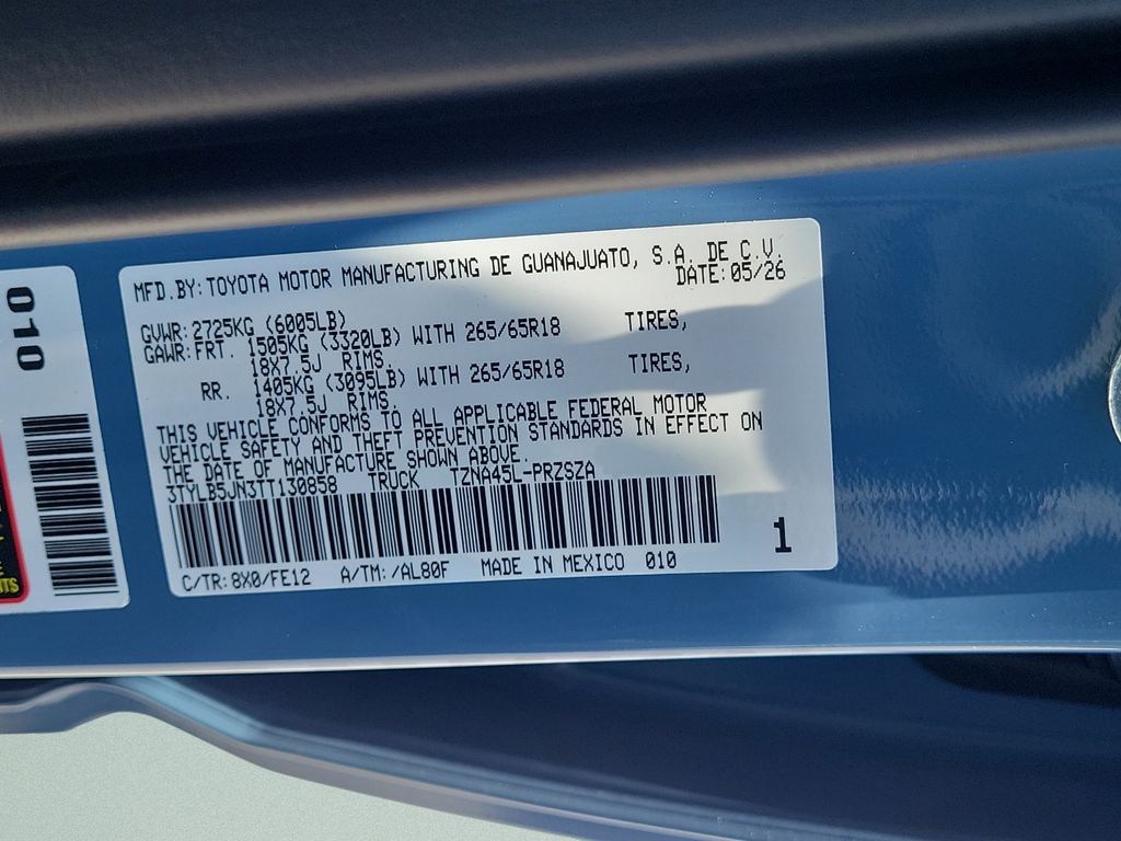 New 2026 Blue Toyota TRD Sport image 24