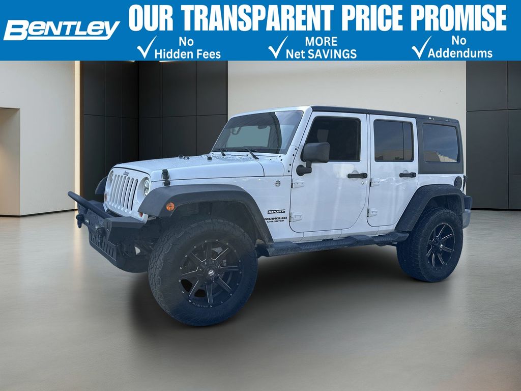Bright White Clearcoat 2012 Jeep Wrangler Unlimited Sport 4WD SUV / Crossover Four-Wheel Drive 5-Speed Automatic